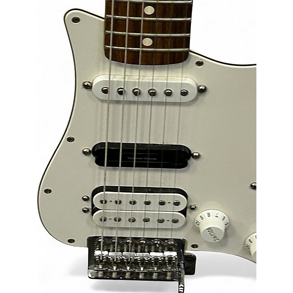 Used 2008 Fender Player Stratocaster HSS Vintage White Solid Body Electric Guitar