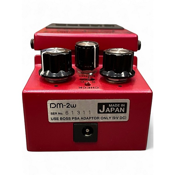 Used BOSS DM2W Delay Waza Craft Effect Pedal