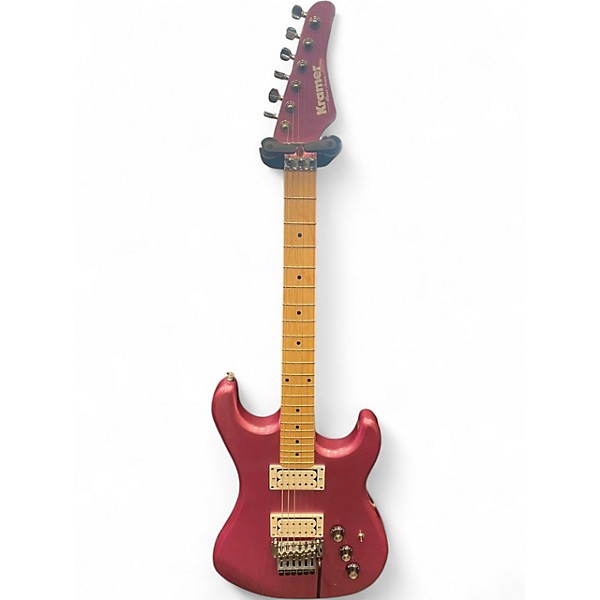 Used Kramer Pacer Series Pink Solid Body Electric Guitar