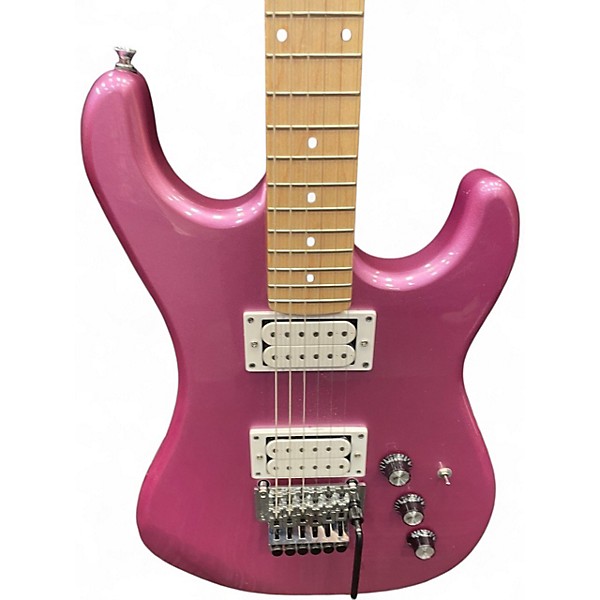 Used Kramer Pacer Series Pink Solid Body Electric Guitar