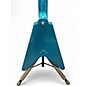 Used Epiphone Flying V Brunswick Blue Sparkle Solid Body Electric Guitar