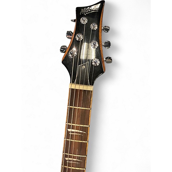 Used Mitchell MS450 GREEN BURST Solid Body Electric Guitar