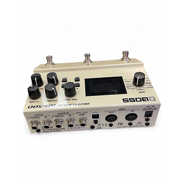 Used BOSS DD500 Digital Delay Effect Pedal