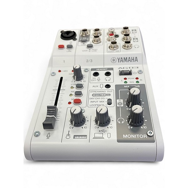 Used Yamaha AG03MK2 Unpowered Mixer