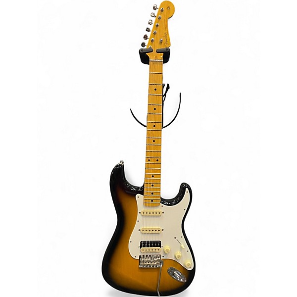 Used Fender Japanese Vintage Reissue 3 Color Sunburst Solid Body Electric Guitar