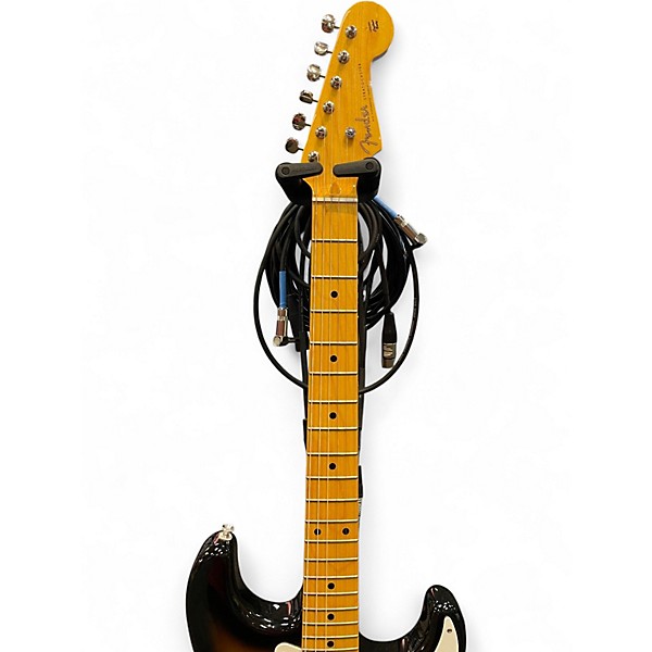 Used Fender Japanese Vintage Reissue 3 Color Sunburst Solid Body Electric Guitar