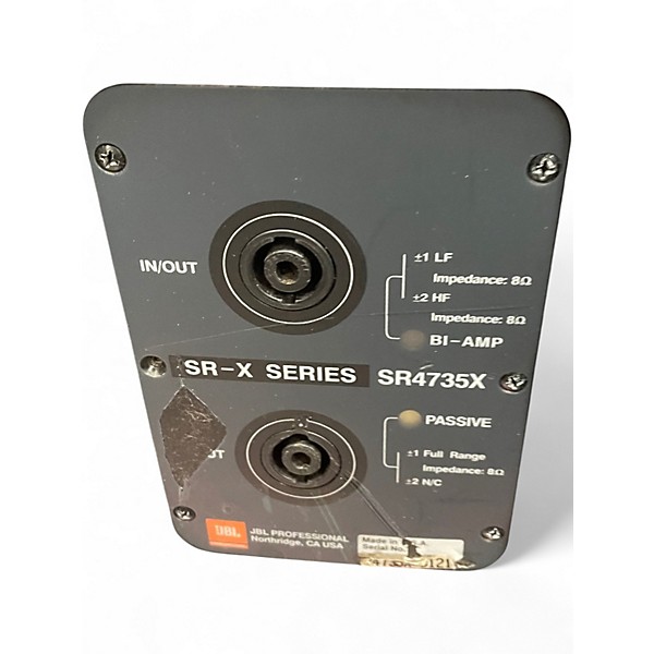 Used JBL sr4735x Unpowered Speaker
