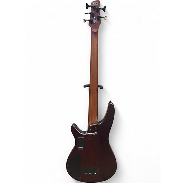 Used Ibanez SRH505F Natural Electric Bass Guitar