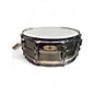 Used Pearl 14in Custom Alloy Sensitone Steel Snare Silver Drum thumbnail