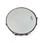 Used Pearl 14in Custom Alloy Sensitone Steel Snare Silver Drum