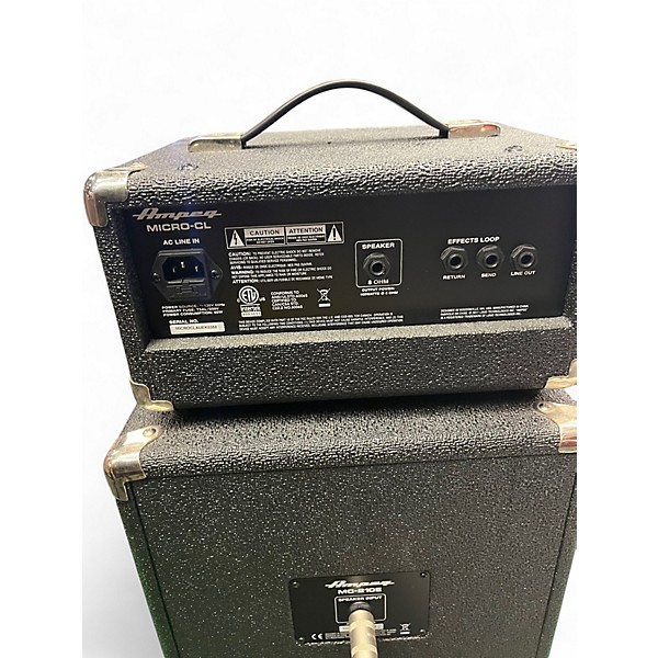 Used Ampeg Micro-CL Micro Stack 100W 2x10 Bass Combo Amp