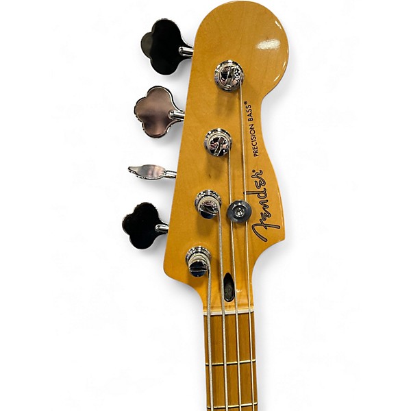Used Fender Player Precision Bass Ocean Turquoise Electric Bass Guitar
