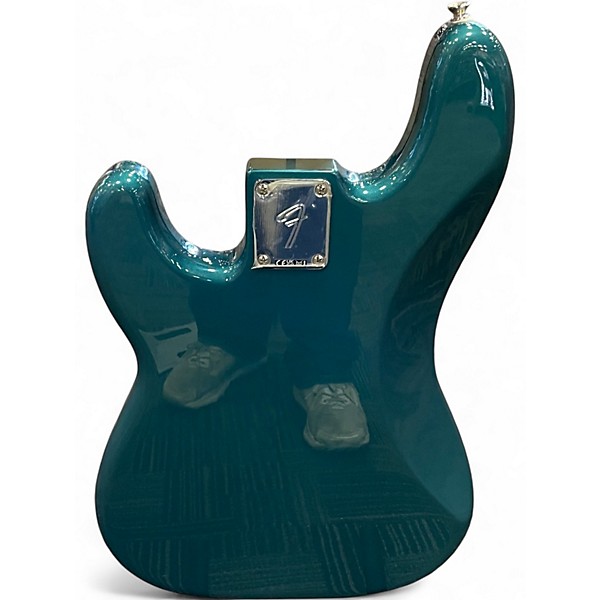 Used Fender Player Precision Bass Ocean Turquoise Electric Bass Guitar