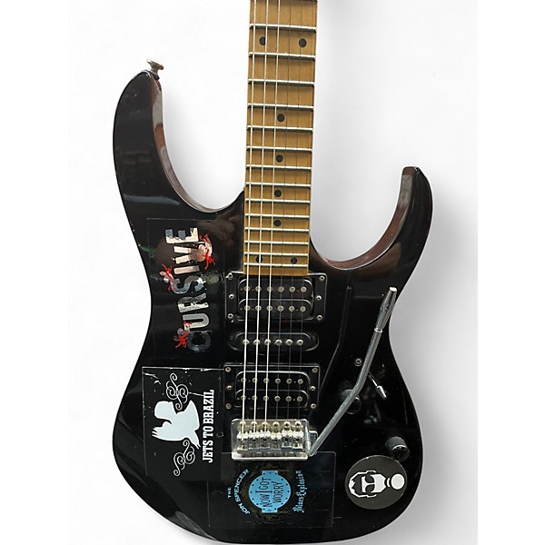 Used Ibanez RG170 Black Solid Body Electric Guitar