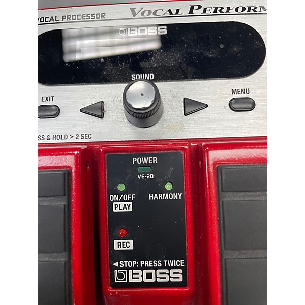 Used BOSS VE20 Vocal Performer Vocal Processor