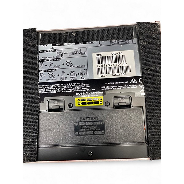 Used BOSS VE20 Vocal Performer Vocal Processor