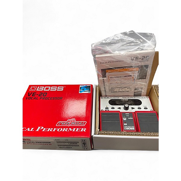 Used BOSS VE20 Vocal Performer Vocal Processor