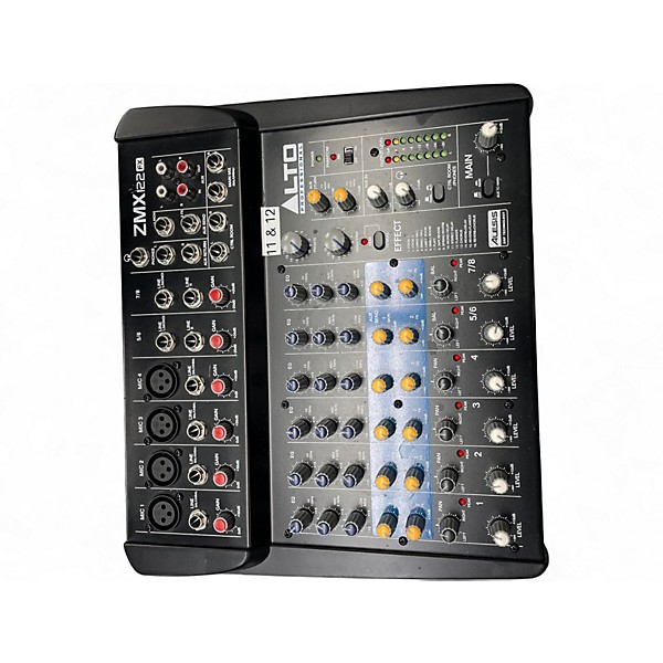 Used Alto ZMX122FX 8-Channel Unpowered Mixer