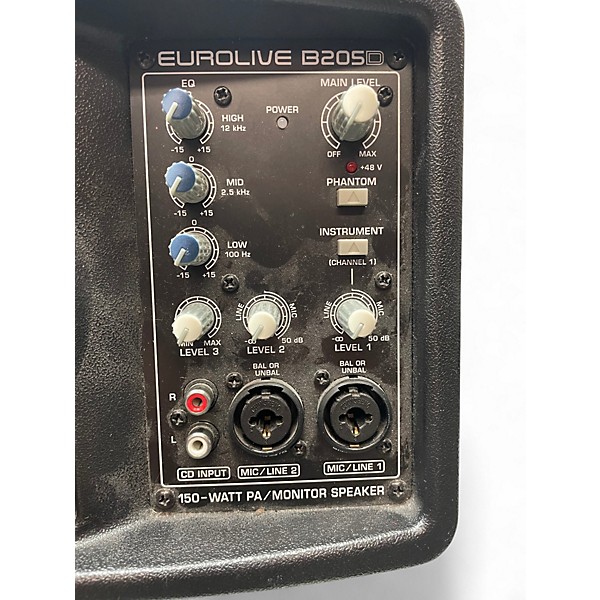 Used Behringer EUROLIVE B205D Powered Monitor