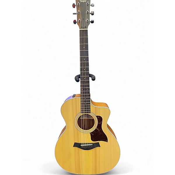 Used Taylor 214CE Koa Natural Acoustic Electric Guitar