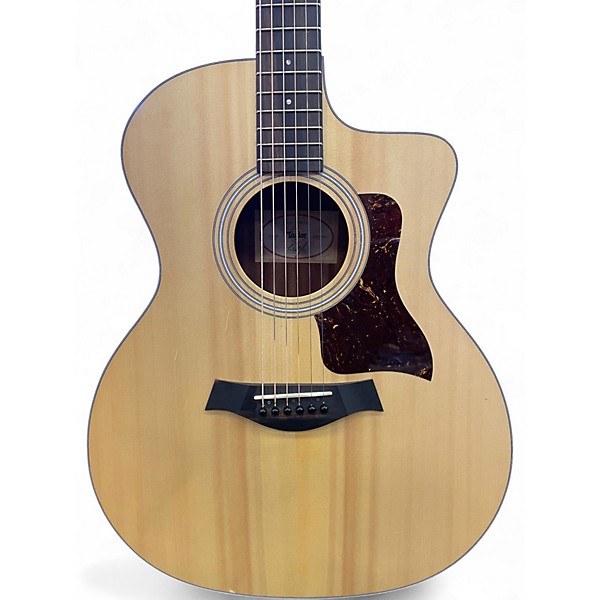 Used Taylor 214CE Koa Natural Acoustic Electric Guitar
