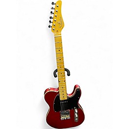Used Schecter Guitar Research Diamond Series PT CNADY APPLE RED MATTE Solid Body Electric Guitar