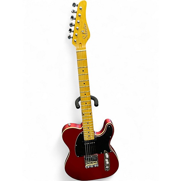 Used Schecter Guitar Research Diamond Series PT CNADY APPLE RED MATTE Solid Body Electric Guitar