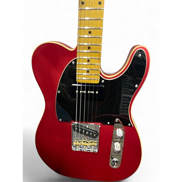 Used Schecter Guitar Research Diamond Series PT CNADY APPLE RED MATTE Solid Body Electric Guitar