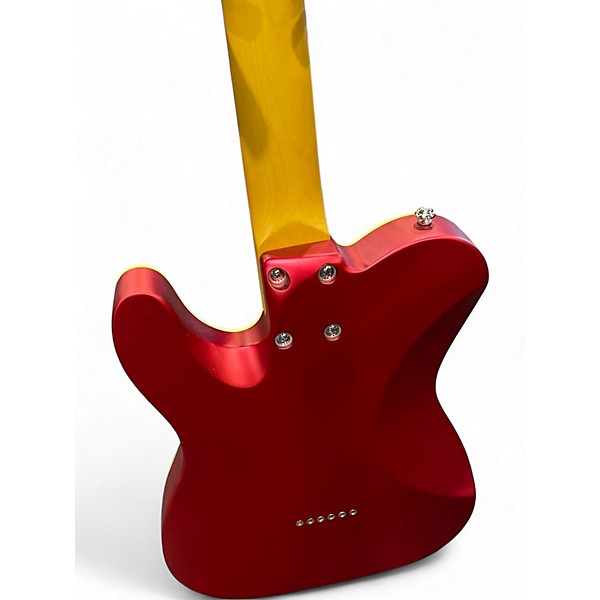 Used Schecter Guitar Research Diamond Series PT CNADY APPLE RED MATTE Solid Body Electric Guitar