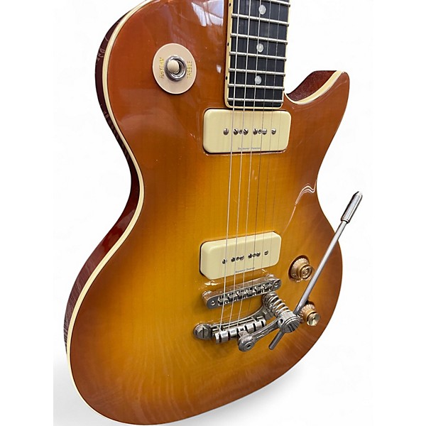 Used Godin Summit Classic CT CREME BRULEE Solid Body Electric Guitar