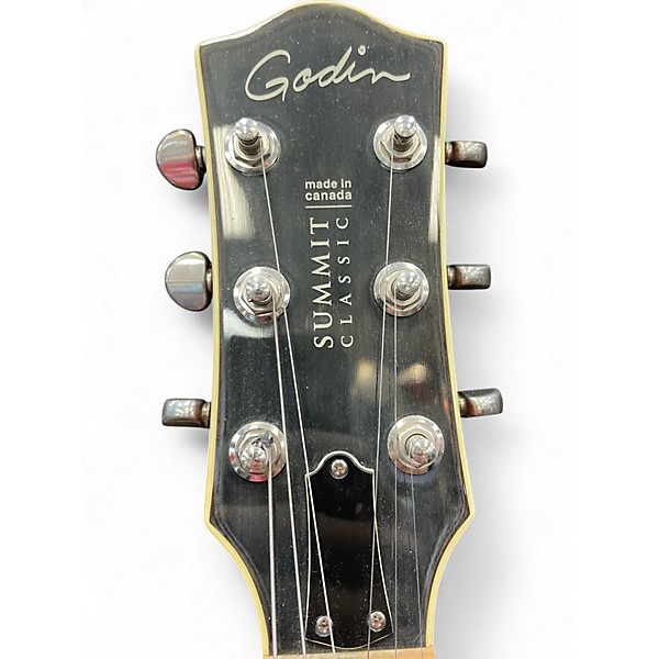 Used Godin Summit Classic CT CREME BRULEE Solid Body Electric Guitar