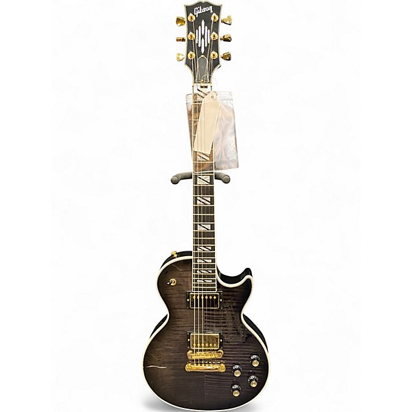 Used Gibson Les Paul Modern Supreme Transparent Ebony Burst Solid Body Electric Guitar