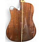 Used Washburn D12SCE Natural Acoustic Electric Guitar