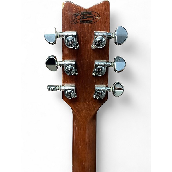 Used Washburn D12SCE Natural Acoustic Electric Guitar