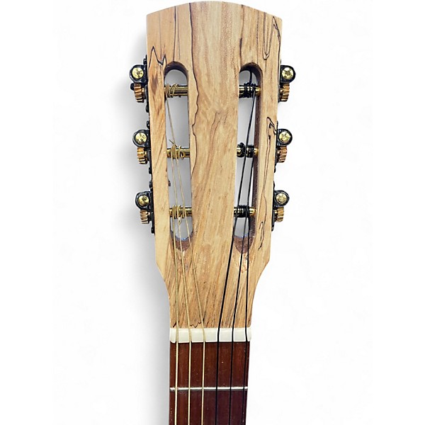 Used Gardner's Dulcimer Shop Parlor Spalted Maple Acoustic Guitar