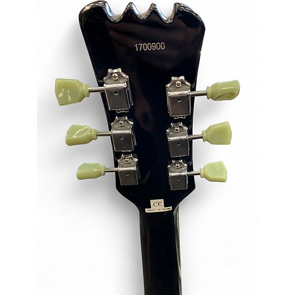 Used Eastwood SIDEJACK BARITONE DLX GREEN BURST Baritone Guitars