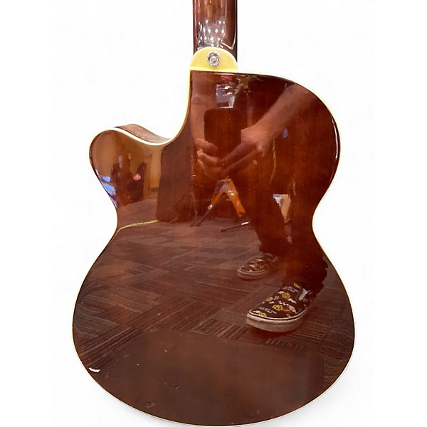 Used Epiphone PR4E LE Tobacco Burst Acoustic Electric Guitar