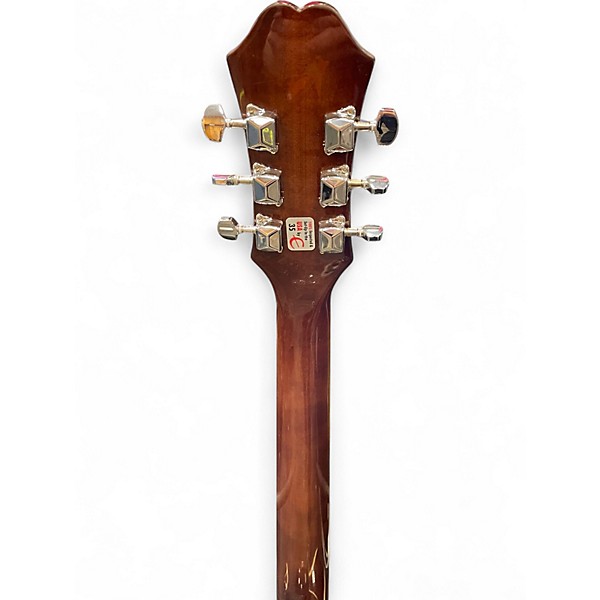 Used Epiphone PR4E LE Tobacco Burst Acoustic Electric Guitar