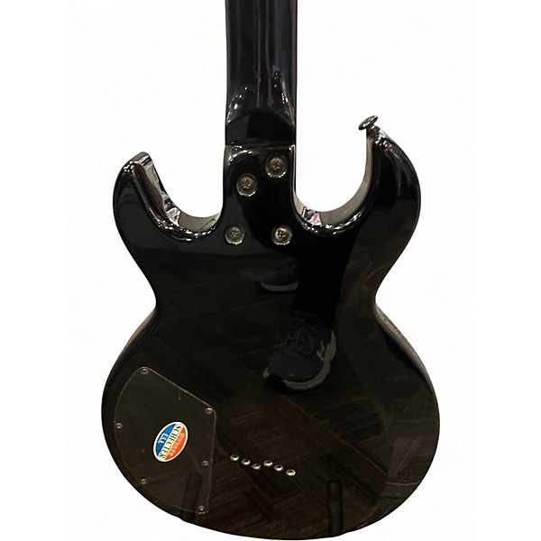 Used Schecter Guitar Research VAMPIRA Custom Graphic Solid Body Electric Guitar