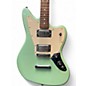 Used 2018 Fender Blacktop Jaguar HH Seafoam Pearl Solid Body Electric Guitar