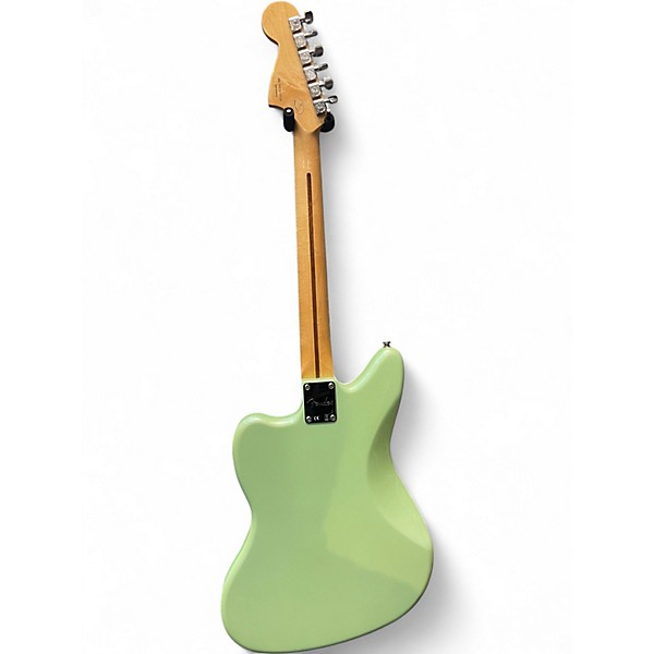 Used 2018 Fender Blacktop Jaguar HH Seafoam Pearl Solid Body Electric Guitar