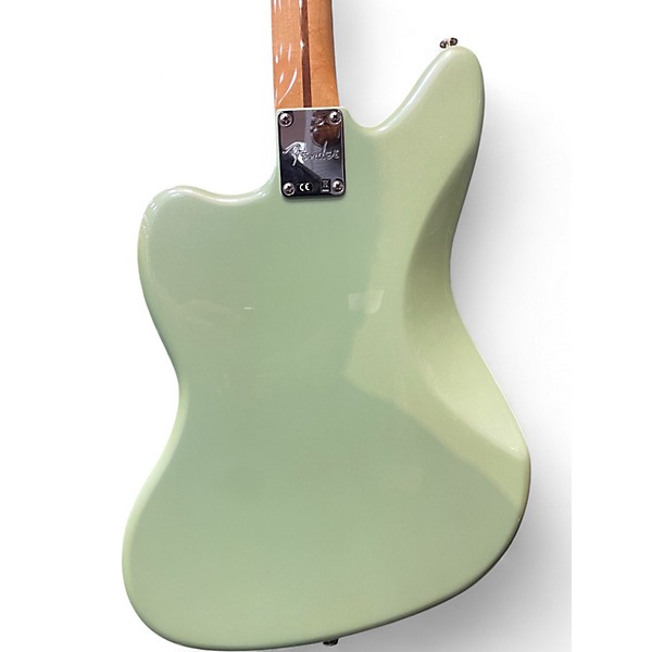 Used 2018 Fender Blacktop Jaguar HH Seafoam Pearl Solid Body Electric Guitar