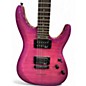Used Schecter Guitar Research C6 ELITE Trans Purple Solid Body Electric Guitar