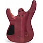 Used Schecter Guitar Research C6 ELITE Trans Purple Solid Body Electric Guitar