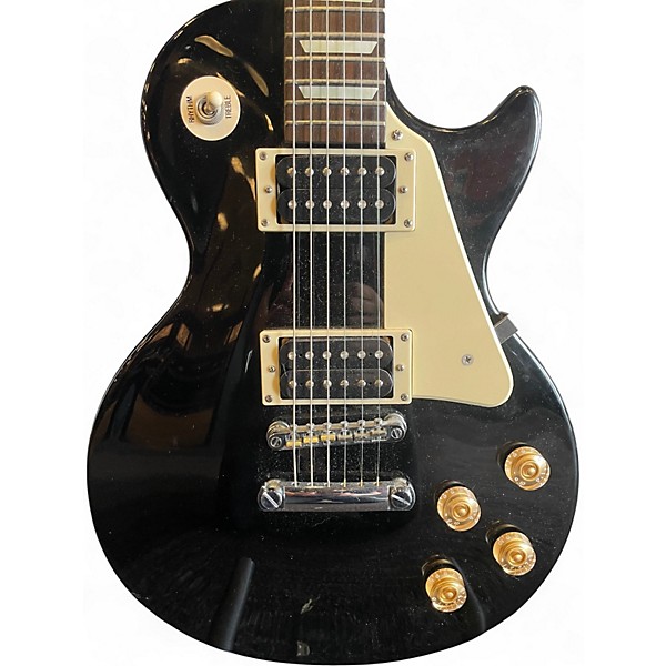Used Epiphone Les Paul 100 Bolt On Black Solid Body Electric Guitar