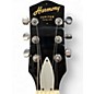 Used Harmony JUPITER TRANSPARENT BLUE QUILT Solid Body Electric Guitar