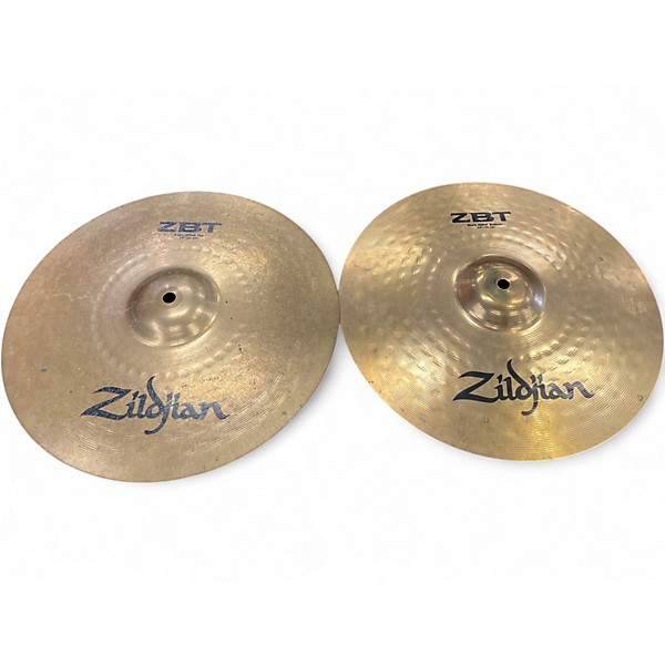 Used Zildjian 14in ZBT Rock Hi Hat Pair Cymbal