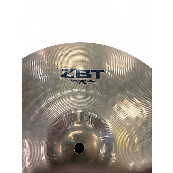 Used Zildjian 14in ZBT Rock Hi Hat Pair Cymbal