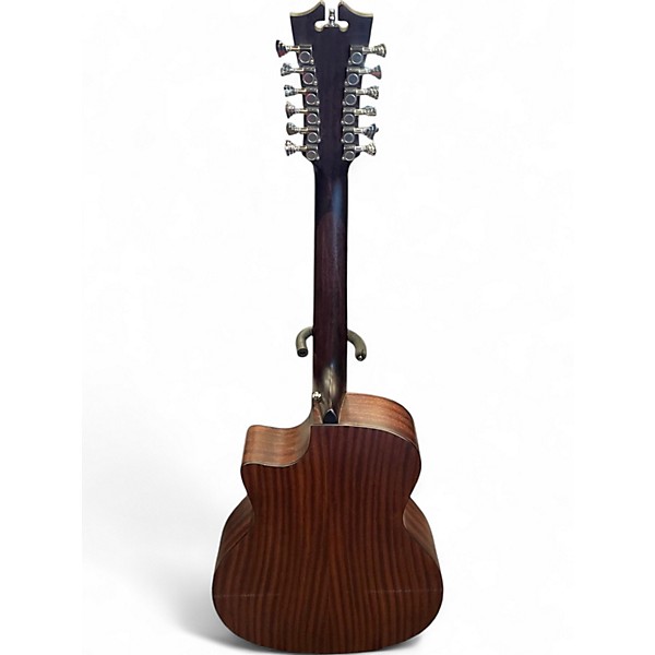 Used D'Angelico DAPLSG212MAHCP Mahogany 12 String Acoustic Electric Guitar