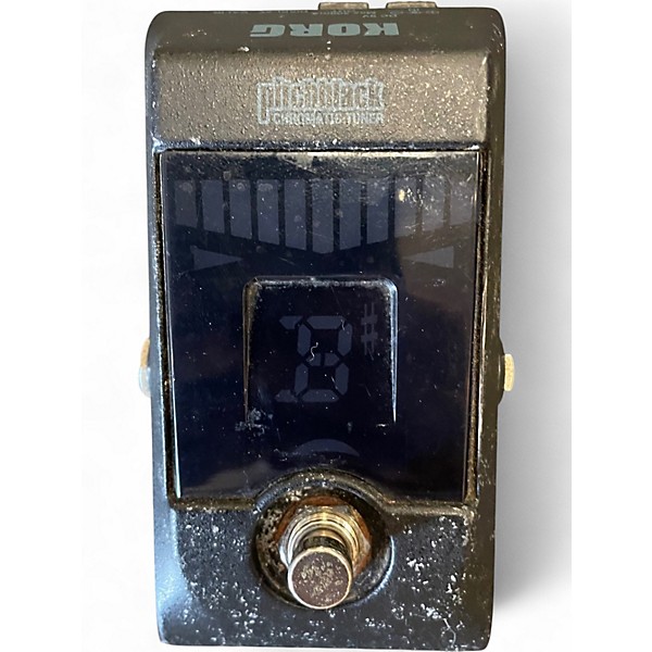 Used KORG PB01 Pitchblack Chromatic Tuner Pedal
